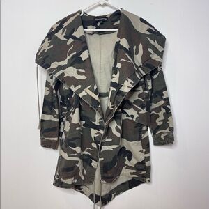 Cookie Culture lightweight Camouflage Anorak Jacket